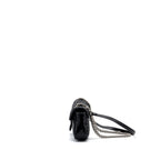 GUCCI MINI GG MARMONT MATELASSE BAG SEQUIN BLACK SHW