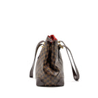 LOUIS VUITTON HEMPSTEAD TOTE BAG DAMIER EBENE GHW