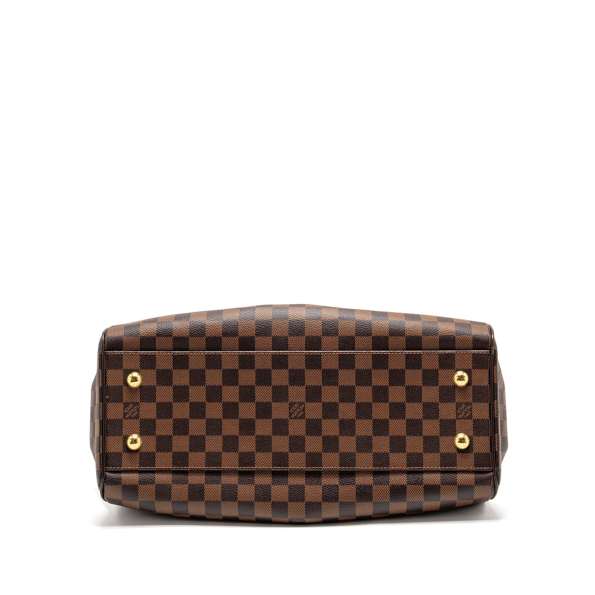 LOUIS VUITTON TREVI GM HANDBAG DAMIER EBENE GHW