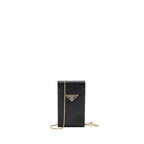 PRADA MINI BAG SAFFIANO LEATHER BLACK GHW
