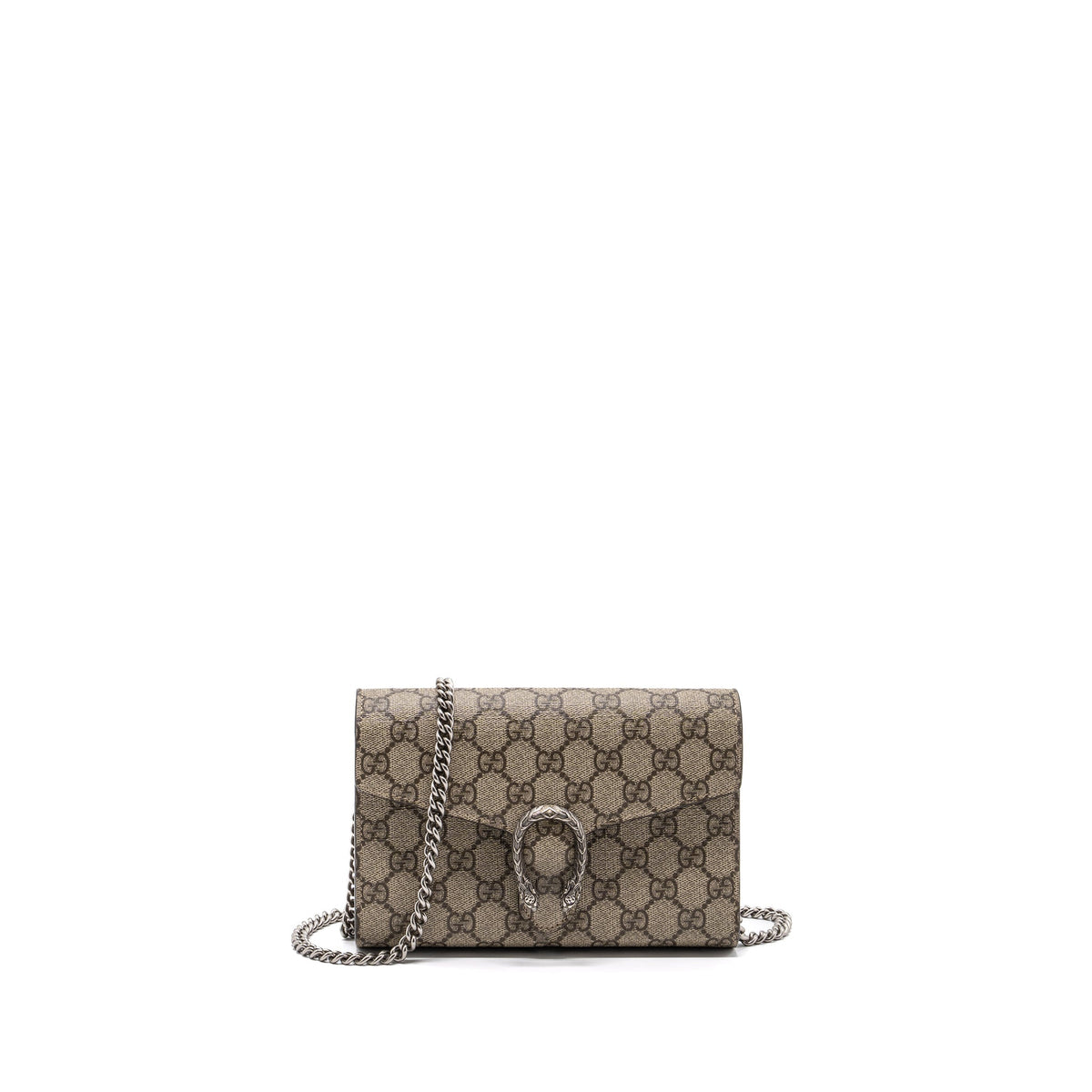 GUCCI DIONYSUS WALLET ON CHAIN GG SUPREME CANVAS SHW