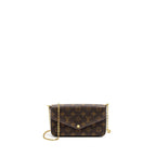 LOUIS VUITTON FELICIE POCHETTE MONOGRAM CANVAS GHW