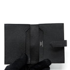 Hermes bearn card holder epsom so black with black hardware
