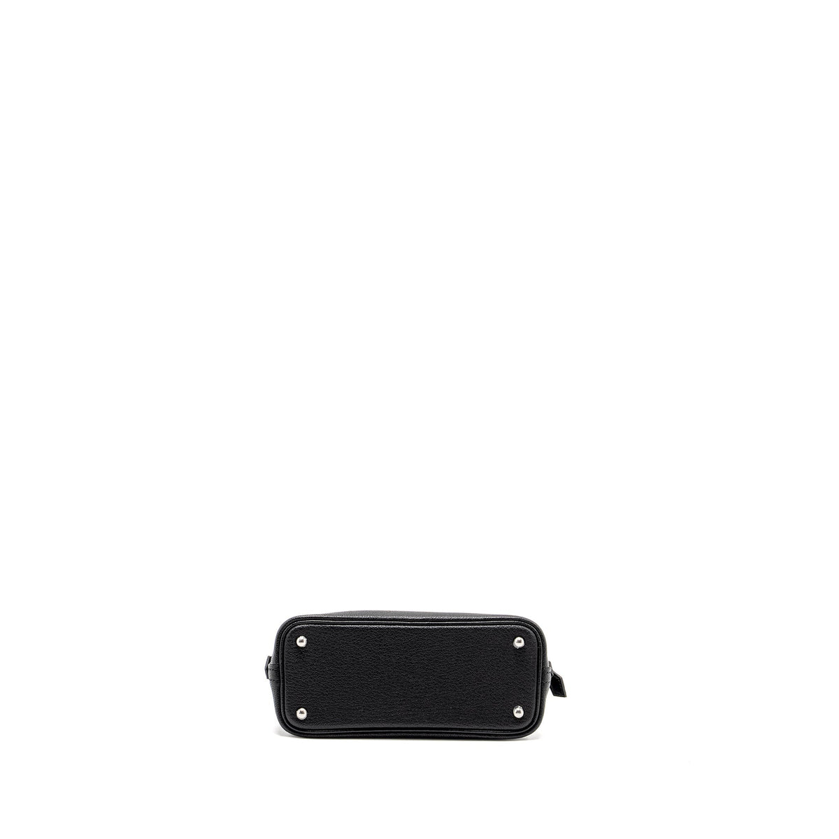 HERMES MINI BOLIDE CHEVRE MYSORE BLACK SHW