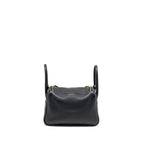 Hermes Lindy 26 Clemence Black GHW