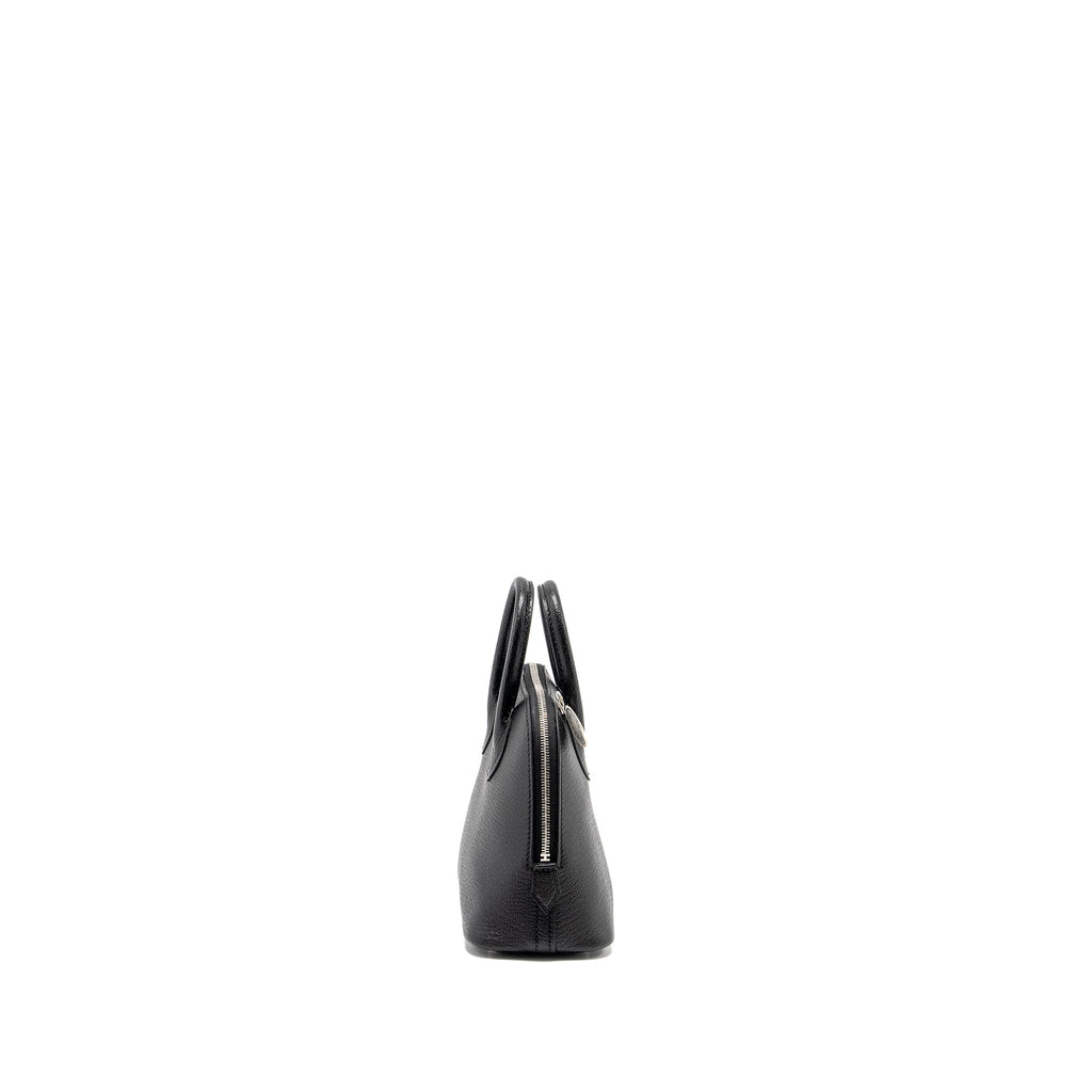 HERMES MINI BOLIDE CHEVRE MYSORE BLACK SHW