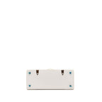 GOYARD STRUCTURE SAIGON PM BAG CANVAS / CALFSKIN WHITE SHW