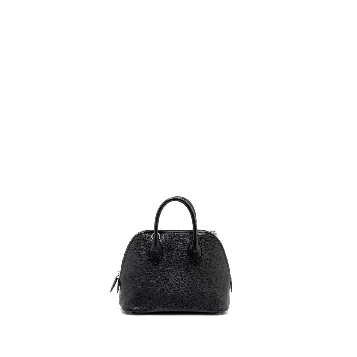HERMES MINI BOLIDE CHEVRE MYSORE BLACK SHW
