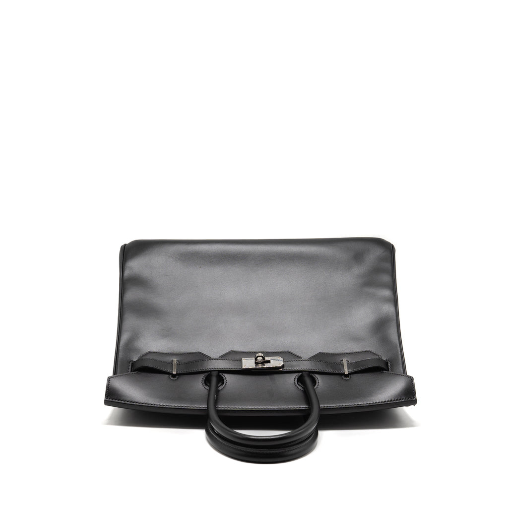 Hermes Birkin 35 Box Black SHW