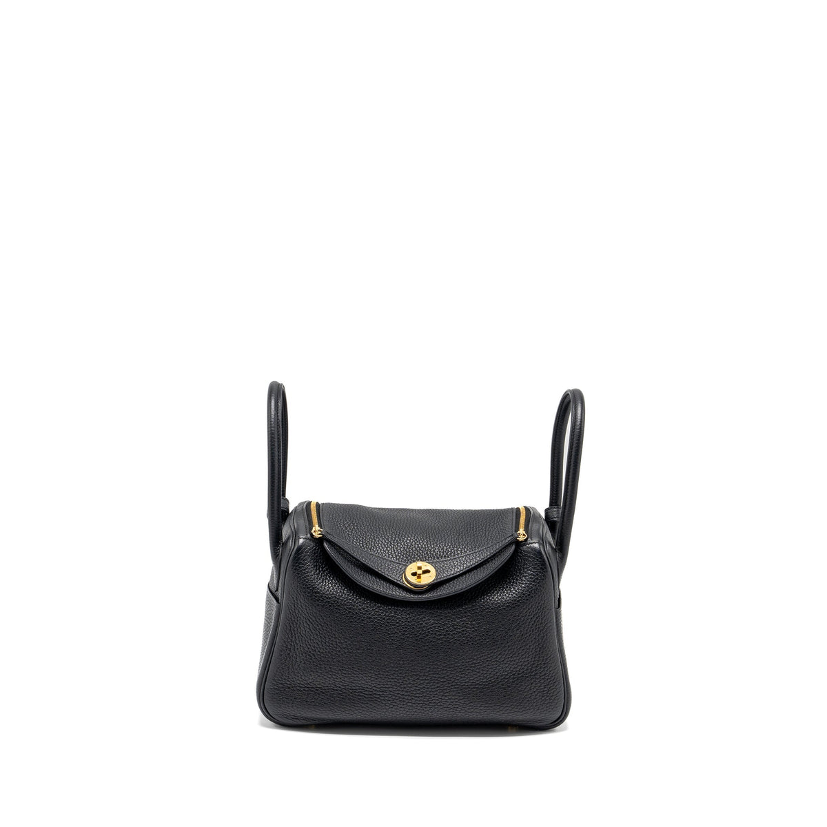Hermes Lindy 26 Clemence Black GHW
