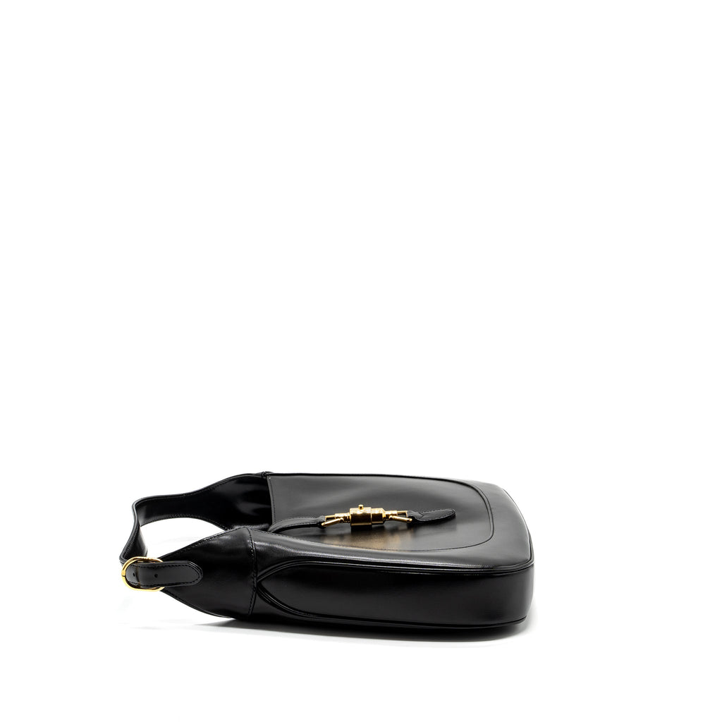 GUCCI JACKIE 1961 MEDIUM BAG CALFSKIN BLACK GHW