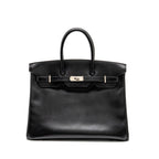 Hermes Birkin 35 Box Black SHW