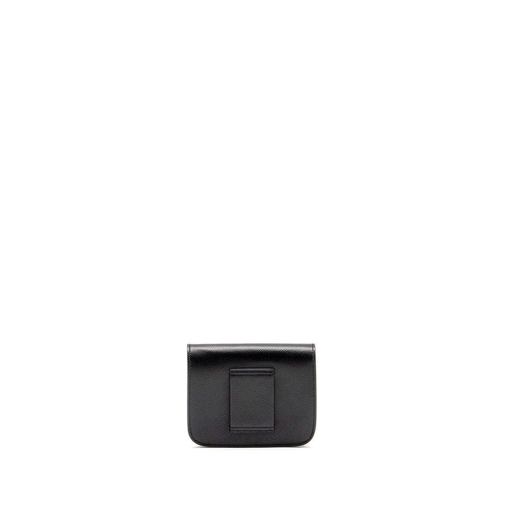 HERMES CONSTANCE SLIM EPSOM BLACK SHW