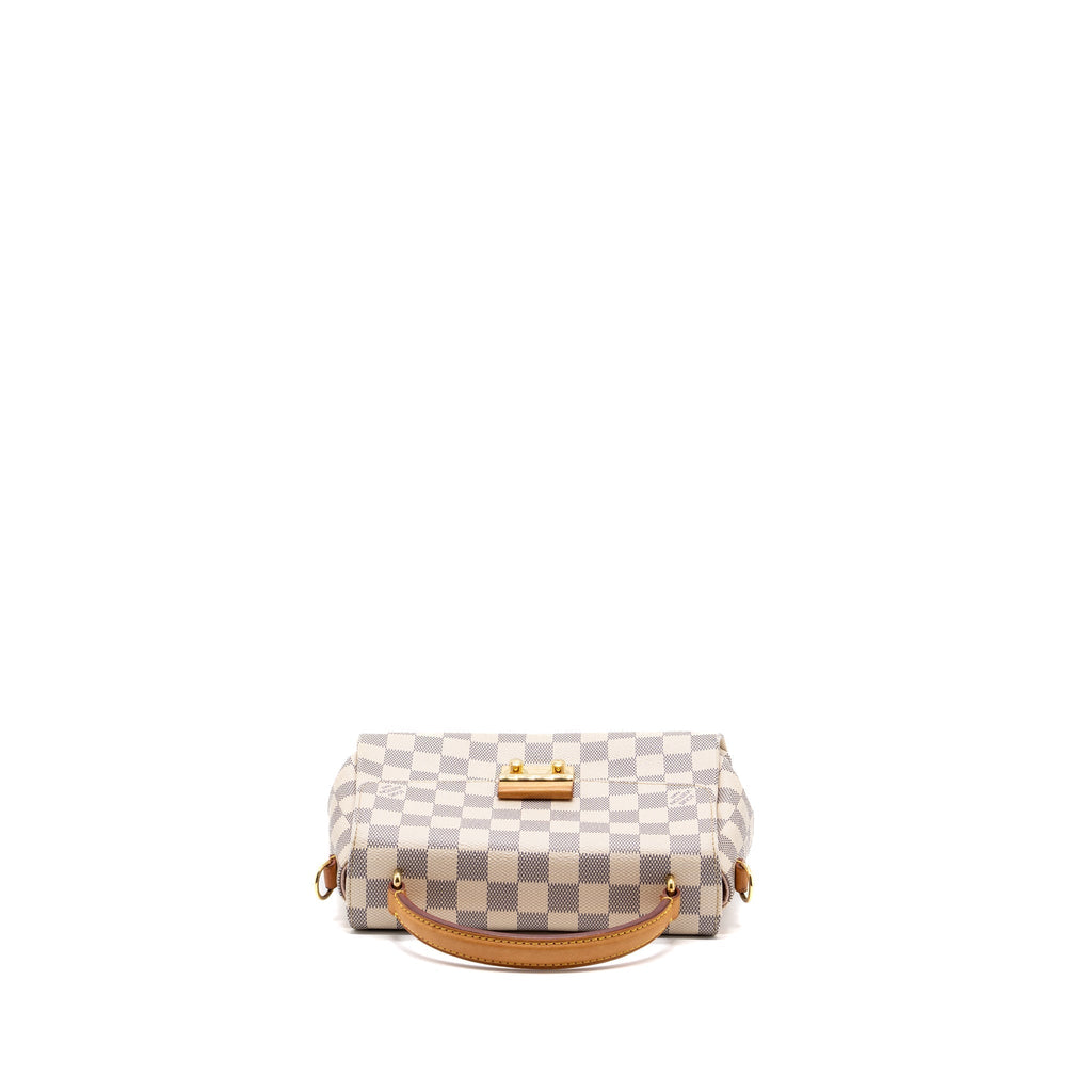 LOUIS VUITTON CROISETTE DAMIER AZUR CANVAS GHW