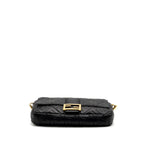 FENDI LARGE BAGUETTE BAG NAPPA BLACK GHW