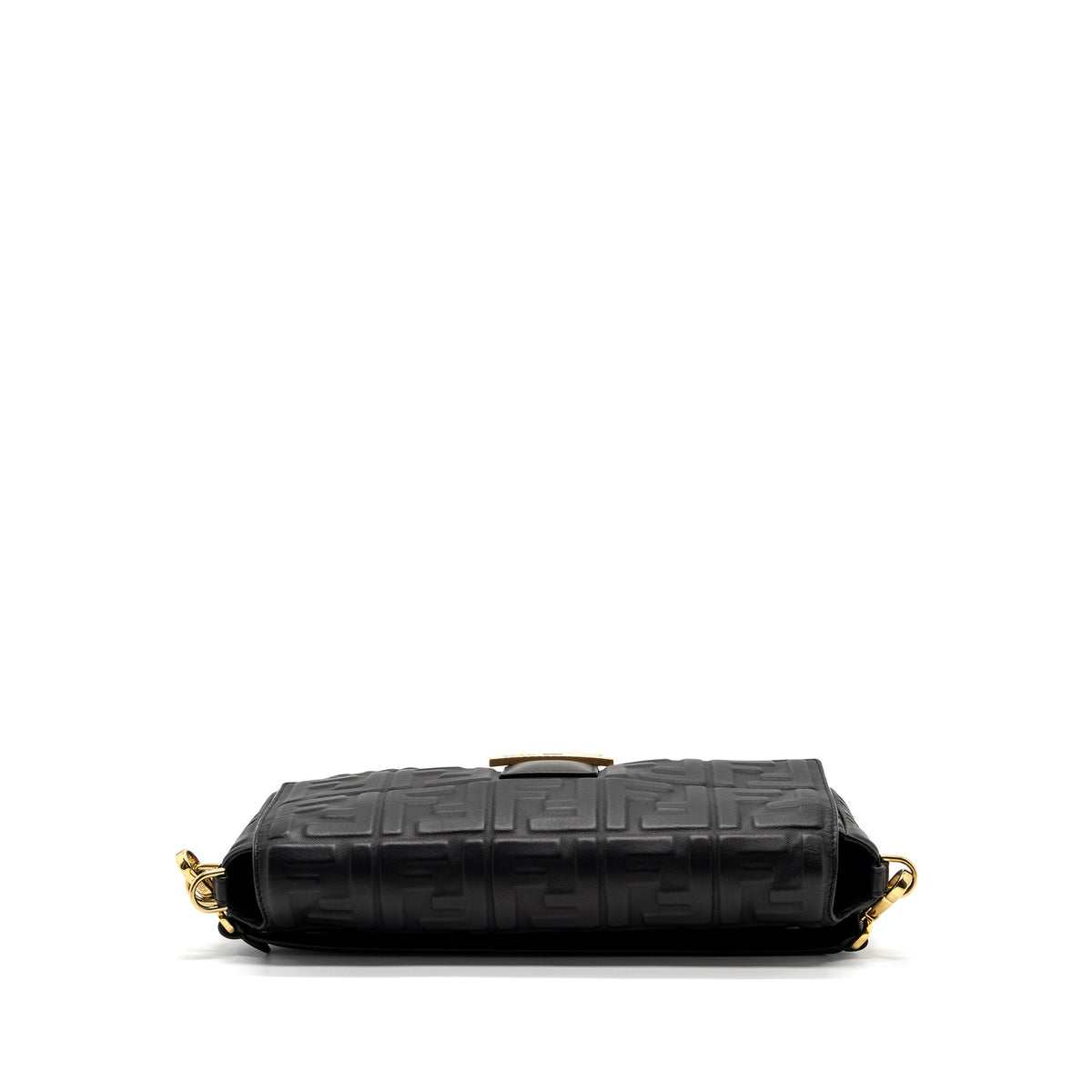 FENDI LARGE BAGUETTE BAG NAPPA BLACK GHW