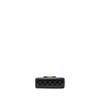 CHANEL 23K MINI SHOPPING TOTE KELLY BAG CALFSKIN BLACK GHW (MICROCHIP)