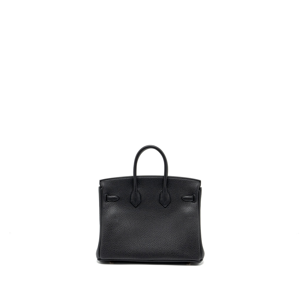 Hermes Birkin 25 Togo Black RGHW