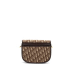 DIOR MEDIUM BOBBY BAG BROWN DIOR OBLIQUE JACQUARD GHW