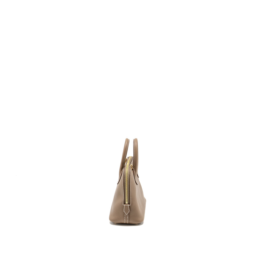 Hermes Mini Bolide Evercolor Etoupe GHW