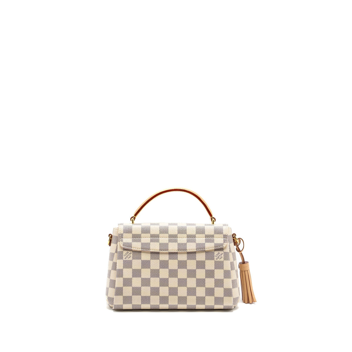 LOUIS VUITTON CROISETTE DAMIER AZUR CANVAS GHW