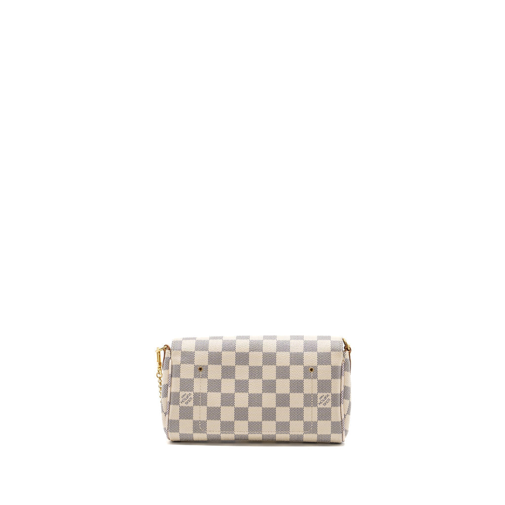 LOUIS VUITTON FAVOURITE PM DAMIER AZUR CANVAS GHW