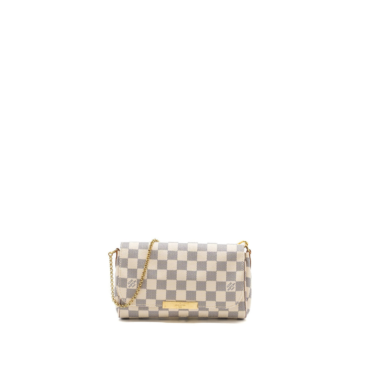 LOUIS VUITTON FAVOURITE PM DAMIER AZUR CANVAS GHW