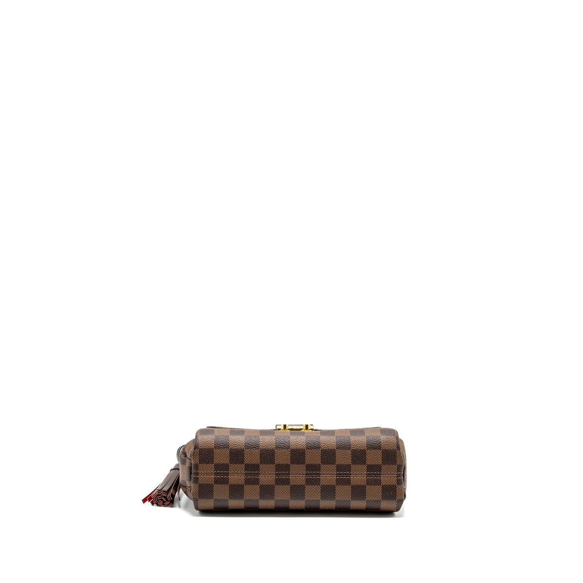 LOUIS VUITTON CROISETTE DAMIER EBENE CANVAS GHW