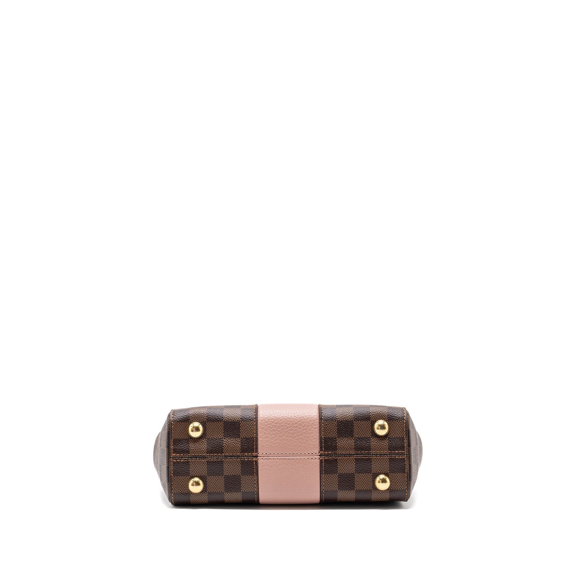LOUIS VUITTON CLUNY BB DAMIER EBENE/PINK GHW