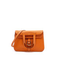 Hermes Halzan 31 clemence orange SHW