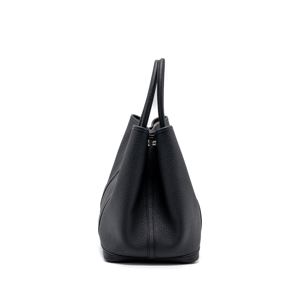 Hermes Garden Party 36 Country Black SHW