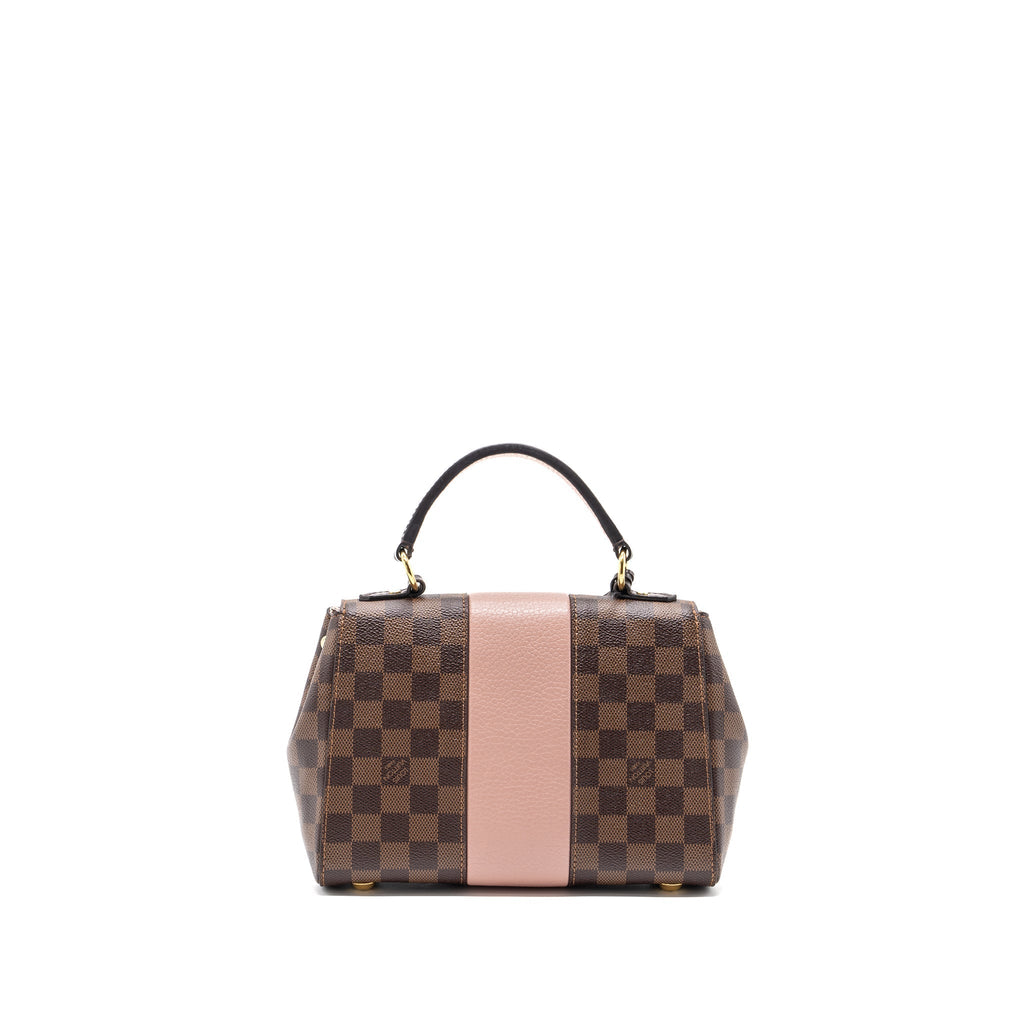 LOUIS VUITTON CLUNY BB DAMIER EBENE/PINK GHW