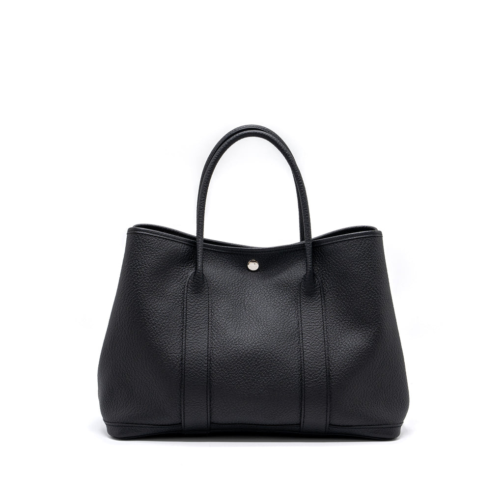 Hermes Garden Party 36 Country Black SHW