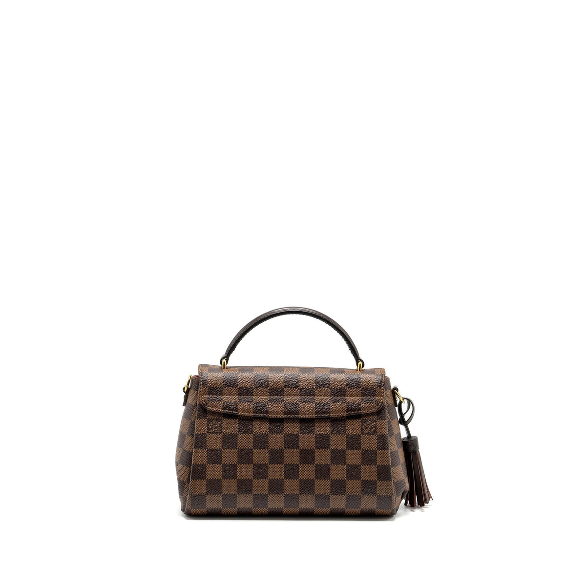 LOUIS VUITTON CROISETTE DAMIER EBENE CANVAS GHW