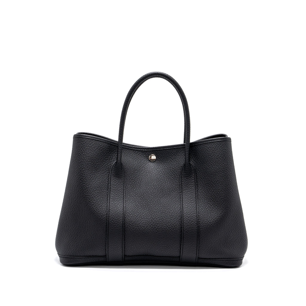Hermes Garden Party 36 Country Black SHW