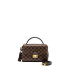 LOUIS VUITTON CROISETTE DAMIER EBENE CANVAS GHW