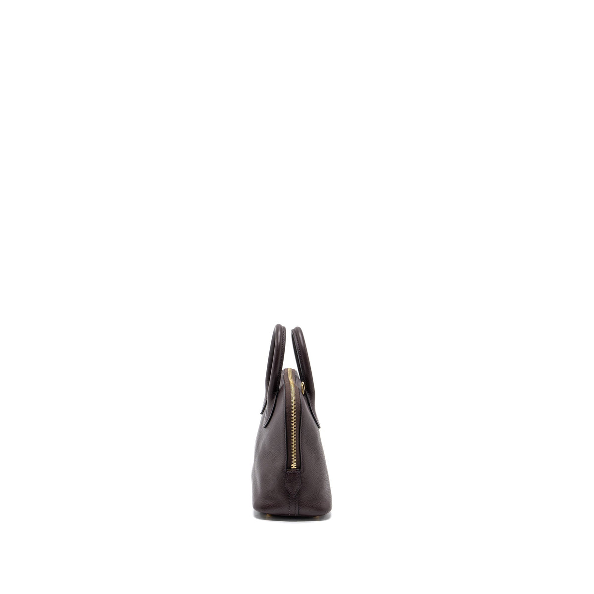 Hermes mini bolide evercolor rouge sellier / mauve sylvestre GHW