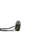 GUCCI MARMONT CAMERA BAG CALFSKIN BLACK GHW