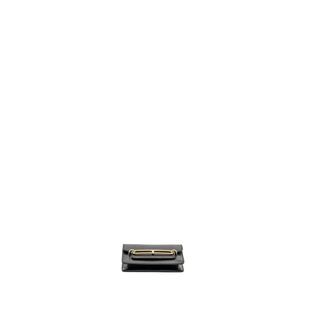 HERMES ROULIS SLIM LIZARD BLACK GHW