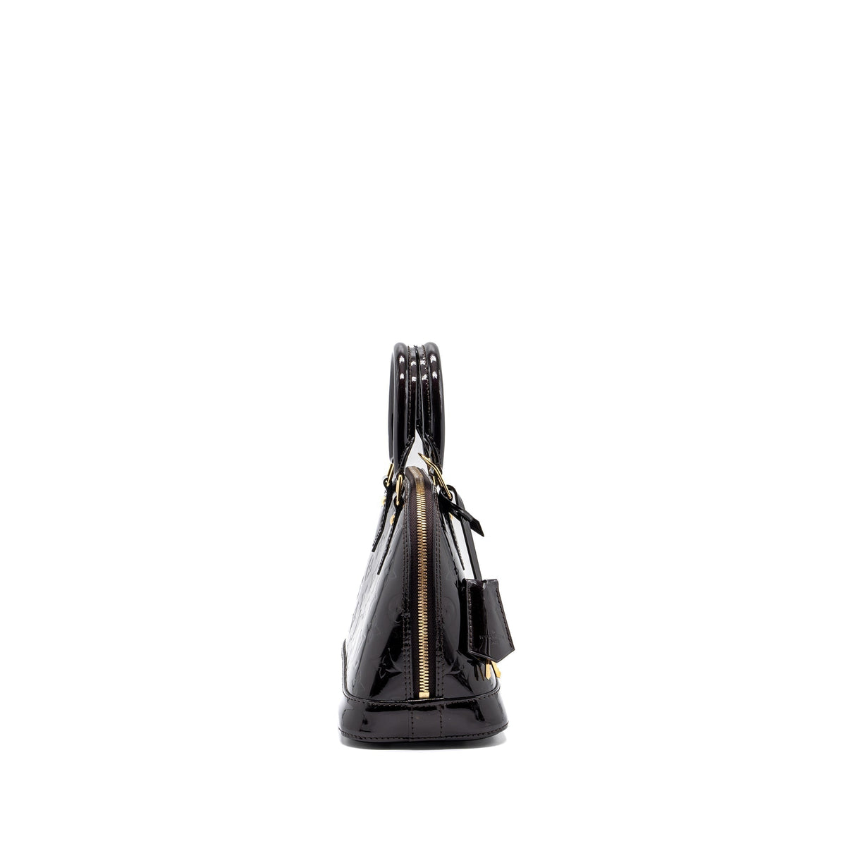 LOUIS VUITTON ALMA BB PATENT AMARANTE GHW