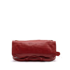 BALENCIAGA CITY BAG LEATHER RED LGHW