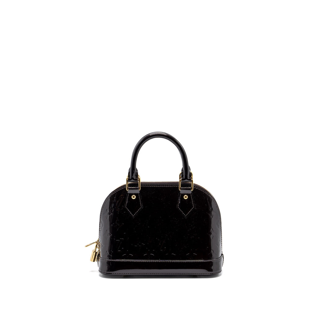 LOUIS VUITTON ALMA BB PATENT AMARANTE GHW