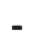 LOUIS VUITTON CAPUCINES MINI LIMITED EDITION SUQUIN / LEATHER MULTICOLOUR BLACK SHW