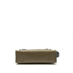 HERMES HERBAG 31 ZIP BAG TOLIE H BERLINE CANVAS/VACHE HUNTER LICHEN/ECRU-BEIGE/BLACK GHW