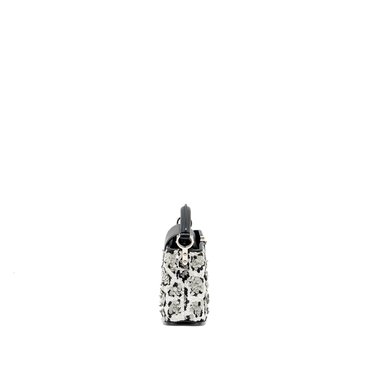 LOUIS VUITTON CAPUCINES MINI LIMITED EDITION SUQUIN / LEATHER MULTICOLOUR BLACK SHW