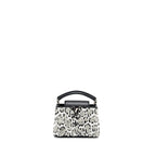 LOUIS VUITTON CAPUCINES MINI LIMITED EDITION SUQUIN / LEATHER MULTICOLOUR BLACK SHW