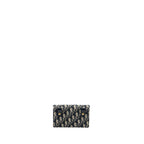 DIOR SADDLE BELT POUCH OBLIQUE JACQUARD BLUE GHW