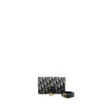 DIOR SADDLE BELT POUCH OBLIQUE JACQUARD BLUE GHW