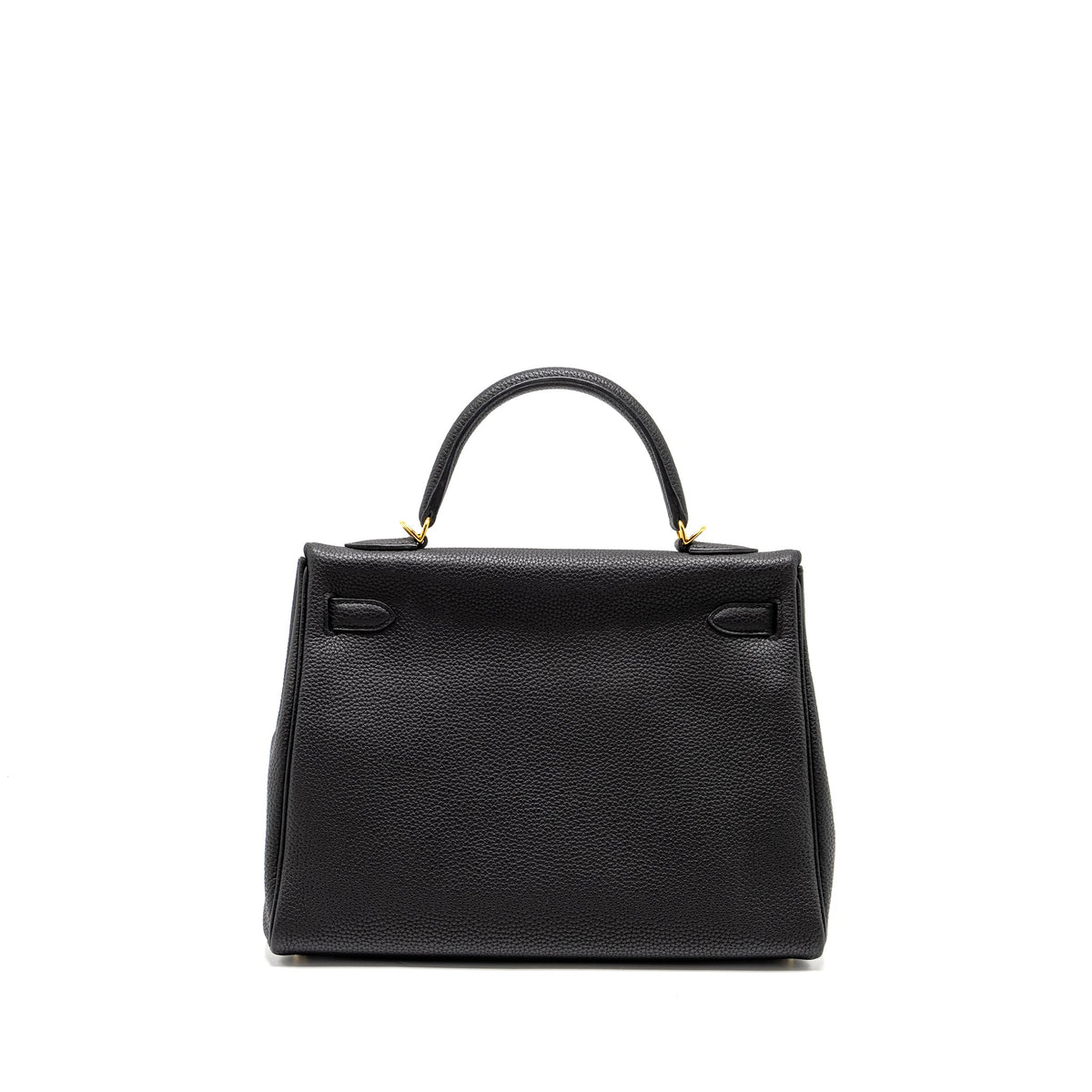Hermes Kelly 32 Togo Black GHW