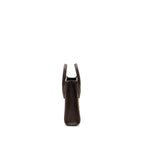 GUCCI MINI JUMBO GG TOTE BAG CANVAS / LEATHER CAMEL / EBONY GHW